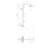 Душевая система SG 091.20BL