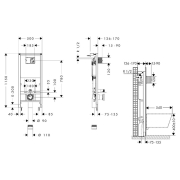 Инсталляция iFrame + чаша унитаза Elupura S
