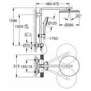 Душова система Euphoria 280