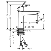Змішувач Logis Fine