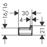 Крючок AddStoris Brushed Black Chrome
