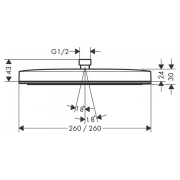 Верхний душ Pulsify