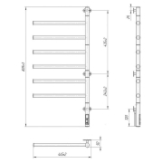 Полотенцесушитель Веер-I 80x44.5/80
