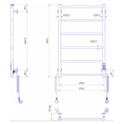 Рушникосушка Класік F 80х53