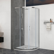 Душевая штора SLCP 4-90 Transparent+алюминий