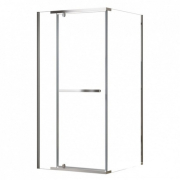 Душевая штора ESDPS 90x90 Transparent+алюминий