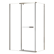 Душевая штора ESDPS 120x80 Transparent+алюминий