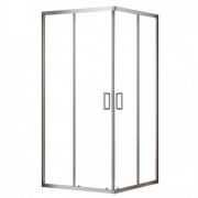 Душова штора SLRV2-90 Transparent+алюміній