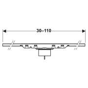 Душовий канал Cleanline 50