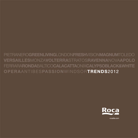 Roca 2012 Catalogo trends